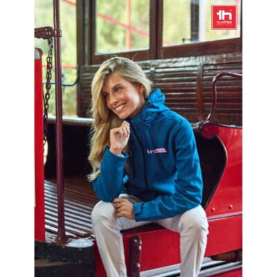 THC ZAGREB WOMEN. Casaco softshell cintado para senhora