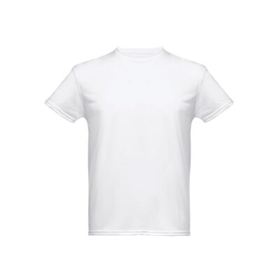 THC NICOSIA WH. T-shirt técnica para homem. Cor branca