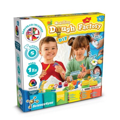 Modeling Dough Factory Kit I. Jogo didático para crianças