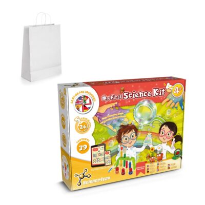 My First Science Kit II. Brinquedo didático fornecida com saco de oferta em papel kraft (100 g/m²)