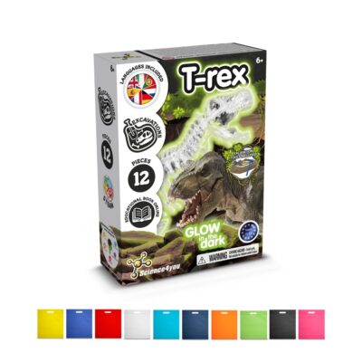 Fossil Excavation Kit IV. Jogo didático fornecido com saco de oferta em non-woven (80 g/m²)