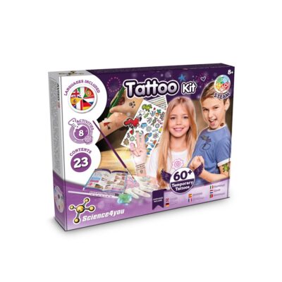 Tattoo Factory Kit I. Jogo didático para crianças