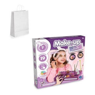 Makeup Studio Kit III. Kit didático fornecida com saco de oferta em papel kraft (100 g/m²)