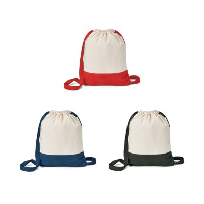 ROMFORD. Saco tipo mochila 100% algodão (180 g/m²)