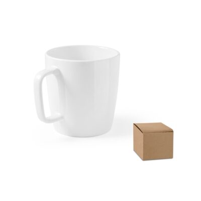 DHONI WHITE. Caneca em cerâmica 450 mL