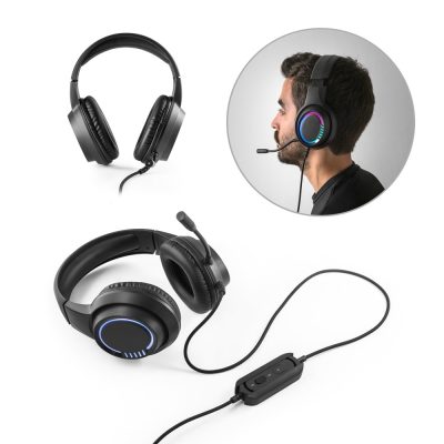 Thorne Headset RGB. Auscultadores para jogos com microfone