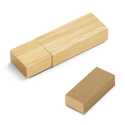 VENTER 8GB. Pen Drive USB com 8GB em bambu