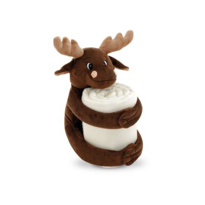 MOOSE. Manta em tecido polar com peluche (180 g/m²)